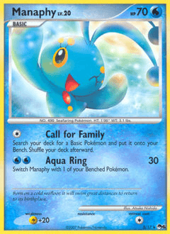 Manaphy 3/17 — POP Series 6