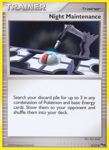 Carta Night Maintenance 9/17 do set POP Series 8 — Pokémon TCG | Bynx