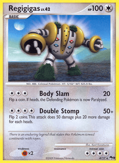 Regigigas 4 — POP Series 9
