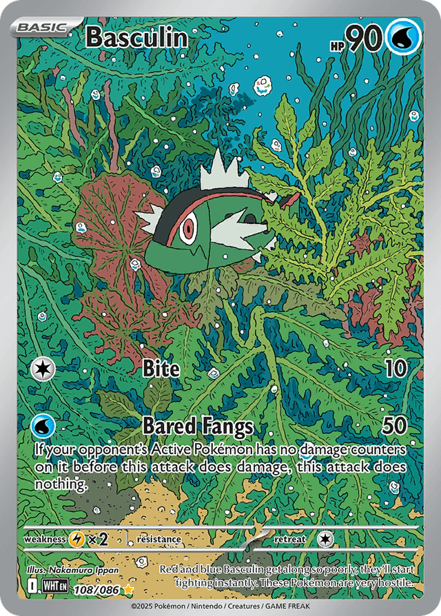 Carta Basculin 108/86 do set White Flare — Pokémon TCG | Bynx
