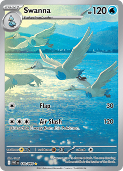 Carta Swanna 110 do set White Flare — Pokémon TCG | Bynx