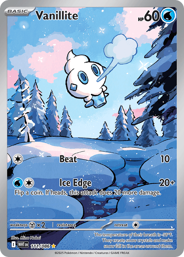 Carta Vanillite 111/86 do set White Flare — Pokémon TCG | Bynx