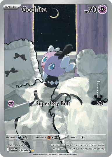 Carta Gothita 124/86 do set White Flare — Pokémon TCG | Bynx