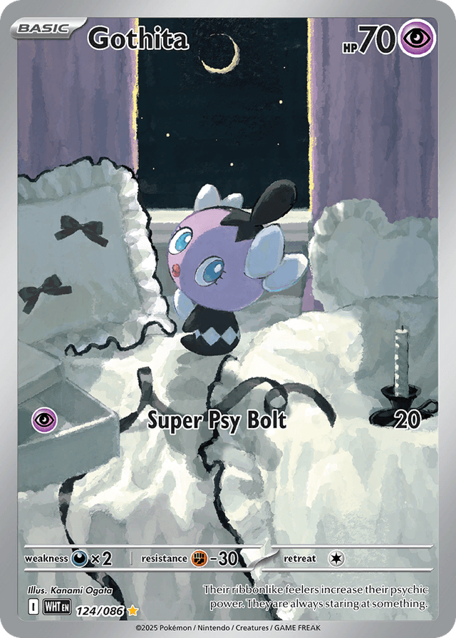 Carta Gothita 124/86 do set White Flare — Pokémon TCG | Bynx