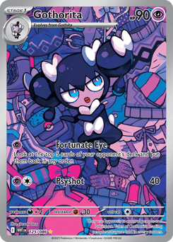 Carta Gothorita 125 do set White Flare — Pokémon TCG | Bynx