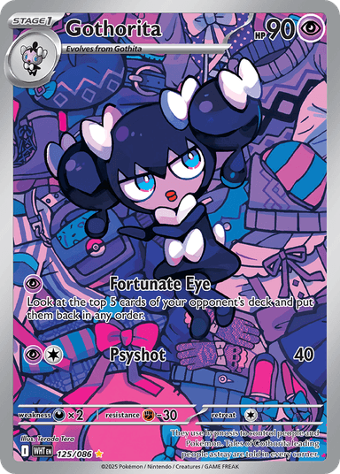 Carta Gothorita 125/86 do set White Flare — Pokémon TCG | Bynx