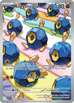Carta Roggenrola 127 do set White Flare — Pokémon TCG | Bynx