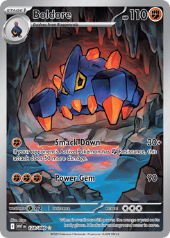 Carta Boldore 128 do set White Flare — Pokémon TCG | Bynx