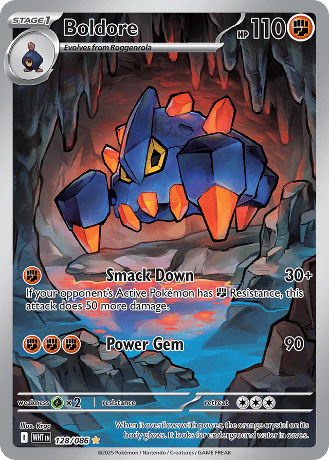 Carta Boldore 128/86 do set White Flare — Pokémon TCG | Bynx