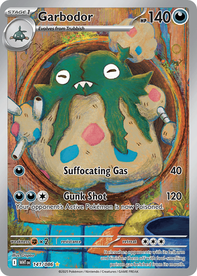 Carta Garbodor 141/86 do set White Flare — Pokémon TCG | Bynx