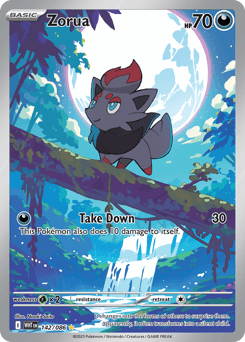 Zorua 142 — White Flare