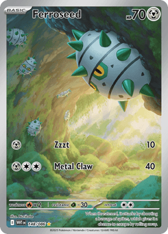 Ferroseed 148 — White Flare