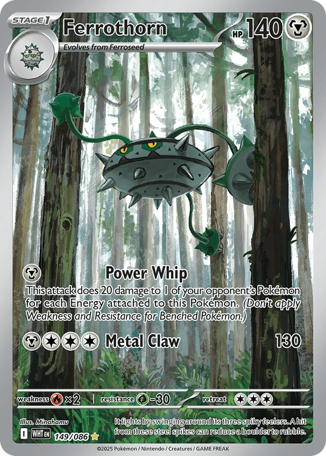 Carta Ferrothorn 149/86 do set White Flare — Pokémon TCG | Bynx