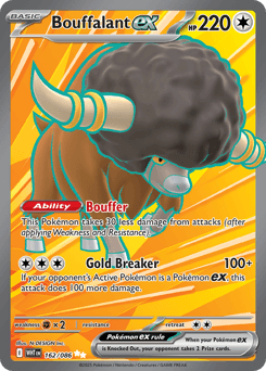 Bouffalant ex 162 — White Flare