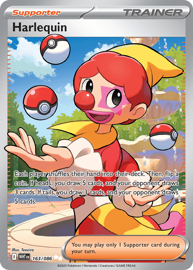 Carta Harlequin 163/86 do set White Flare — Pokémon TCG | Bynx