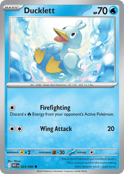 Ducklett 25 — White Flare