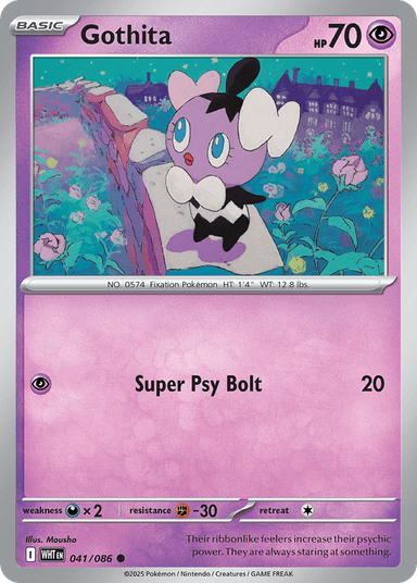 Carta Gothita 41/86 do set White Flare — Pokémon TCG | Bynx