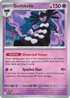 Gothitelle 43 — White Flare