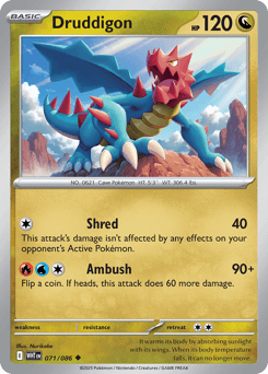 Druddigon 71 — White Flare