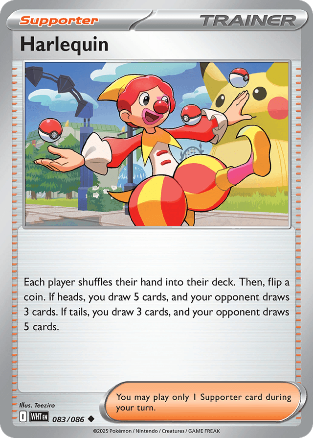 Carta Harlequin 83/86 do set White Flare — Pokémon TCG | Bynx