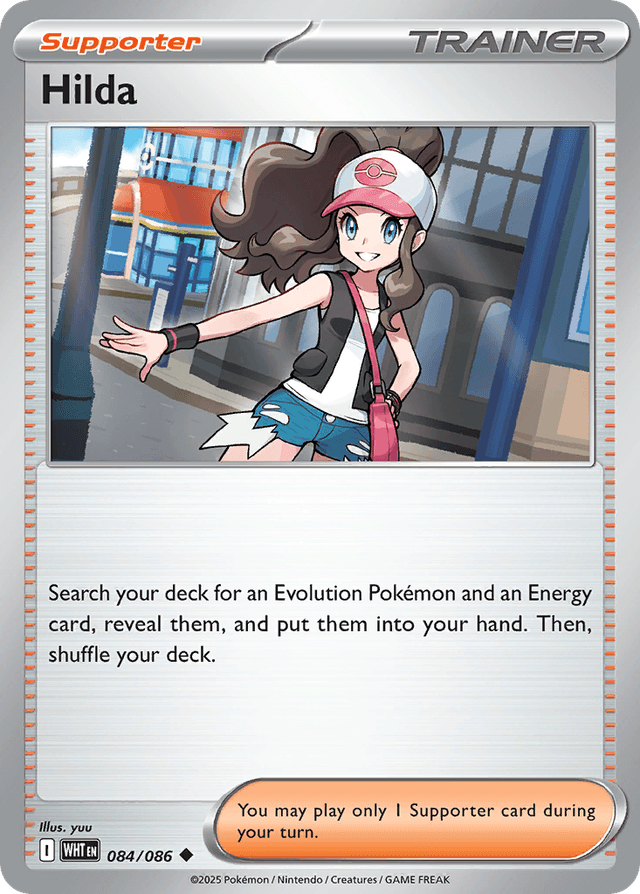 Carta Hilda 84/86 do set White Flare — Pokémon TCG | Bynx