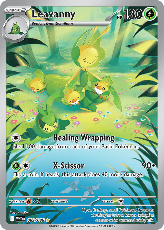 Carta Leavanny 89/86 do set White Flare — Pokémon TCG | Bynx