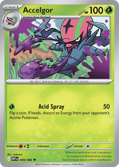Accelgor 9 — White Flare