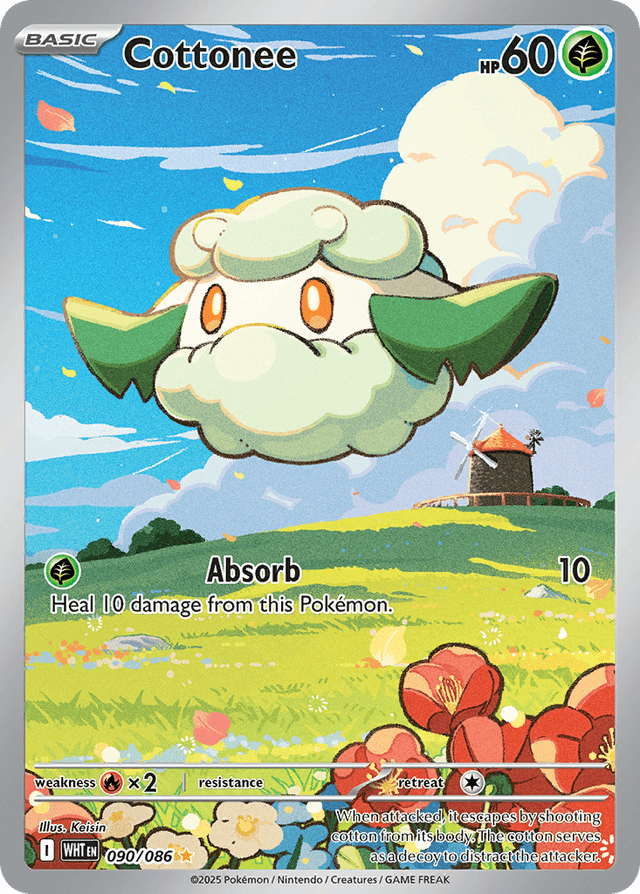 Carta Cottonee 90/86 do set White Flare — Pokémon TCG | Bynx