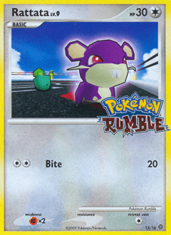 Rattata 15 — Pokémon Rumble