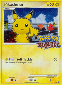 Pikachu 7 — Pokémon Rumble