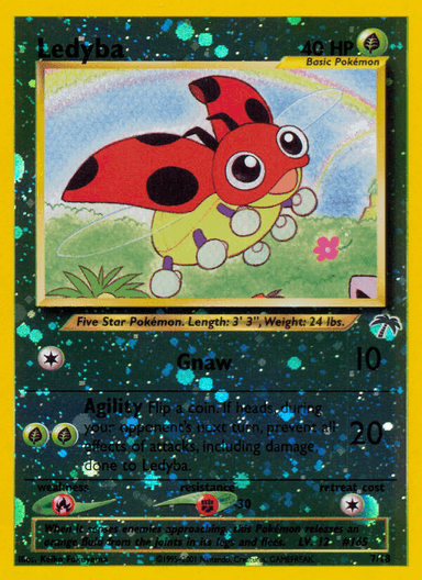 Carta Ledyba 7/18 do set Southern Islands — Pokémon TCG | Bynx
