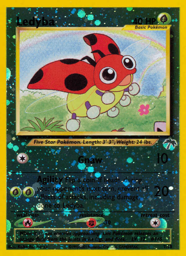 Carta Ledyba 7/18 do set Southern Islands — Pokémon TCG | Bynx