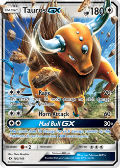 Tauros-GX 100 — Sun & Moon