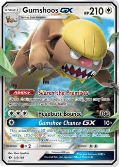 Gumshoos-GX 110 — Sun & Moon