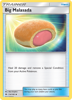 Big Malasada 114/149 — Sol e Lua