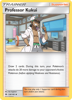 Professor Kukui 128/149 — Sol e Lua