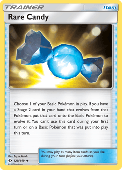Rare Candy 129/149 — Sol e Lua