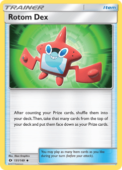 Rotom Dex 131/149 — Sol e Lua