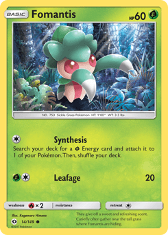 Fomantis 14 — Sun & Moon