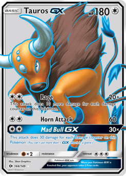 Tauros-GX 144 — Sun & Moon