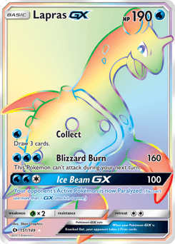 Lapras-GX 151 — Sun & Moon