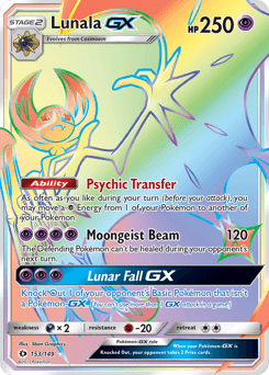 Lunala-GX 153 — Sun & Moon