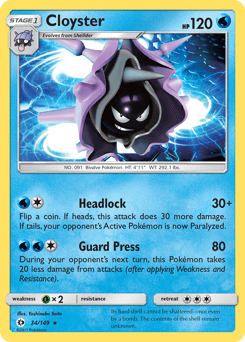 Cloyster 34 — Sun & Moon