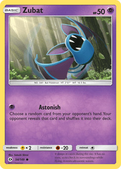 Zubat 54 — Sun & Moon