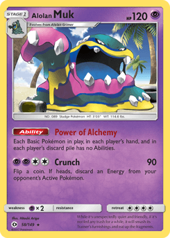 Alolan Muk 58/149 — Sol e Lua