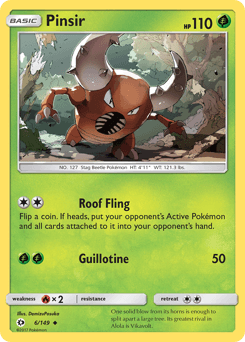 Pinsir 6 — Sun & Moon