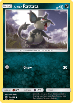 Alolan Rattata 76 — Sun & Moon