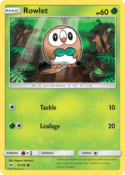 Rowlet 9 — Sun & Moon