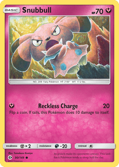 Snubbull 90 — Sun & Moon
