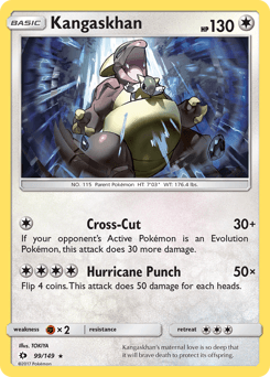 Kangaskhan 99 — Sun & Moon